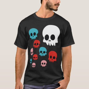 T-shirt Crânios