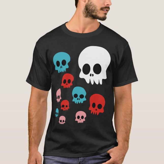 T-shirt Crânios (Frente)