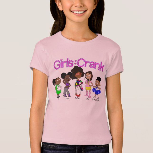 T-shirt cranksville (Frente)