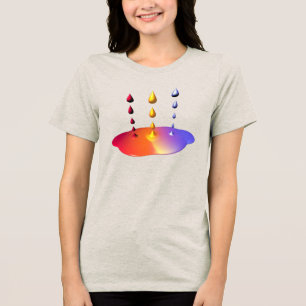 T-shirt Creative Paint Mix