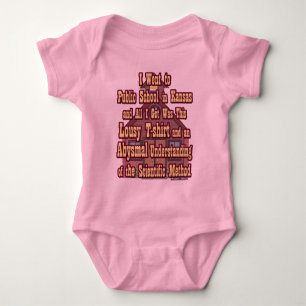 T-shirt Creeper de Bebê do Kansas