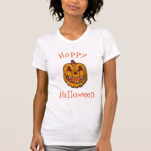 T-shirt Creepy Jack-o-lanterna
