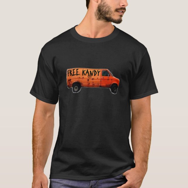 T-shirt Creepy Van Driver (Frente)