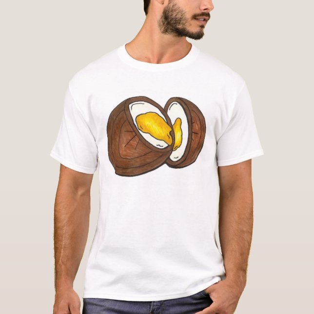 T-shirt Creme de chocolate Creme Ovos Páscoa Doces (Frente)