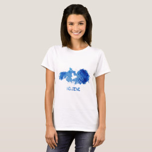 T-shirt Crença de Porcos Voadores