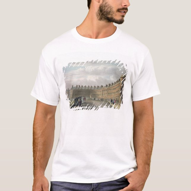T-shirt Crescente de Lansdown, banho, 1820 (Frente)
