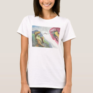 T-shirt "Criação de T-Rex "