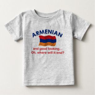 T-shirt Criança arménia bonita T
