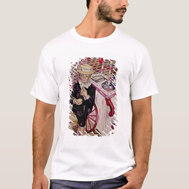 T-shirt Criança com um sorvete (Frente)