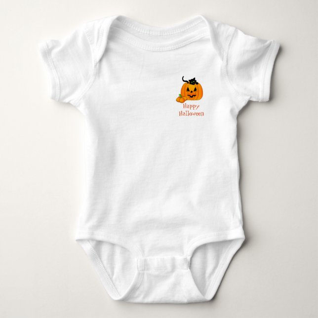 T-shirt Criança de Halloween (Frente)