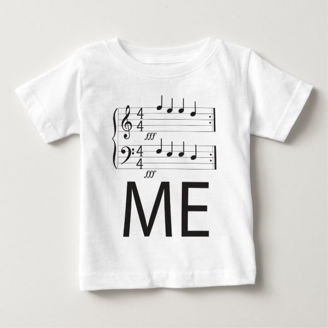 T-shirt Criança de música, Longa Folga, alimenta-me! (Frente)