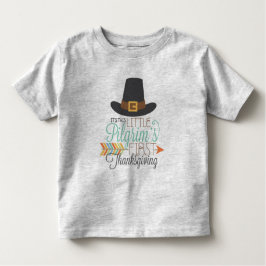 T-shirt Criança de Primeira Ação de Graças de Little Pilgr