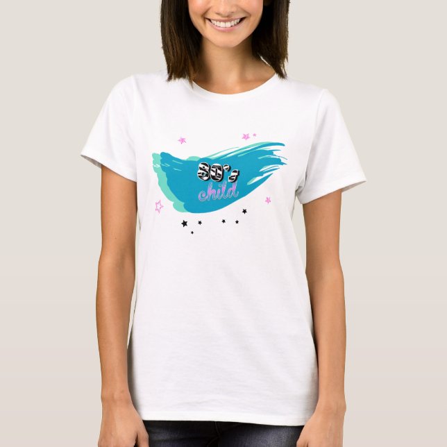 T-shirt Criança dos anos 80 (Frente)