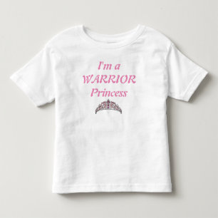 T-shirt Criança "eu sou um vestido da princesa" plissado