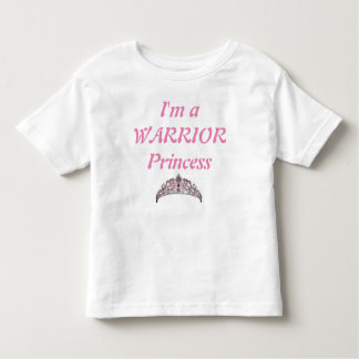 T-shirt Criança "eu sou um vestido da princesa" plissado
