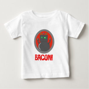 T-Shirt Criança Robô Bacon