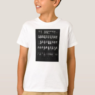 T-shirt Crianças, Ajustado seco, esportes frios