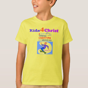T-shirt Crianças cristãs