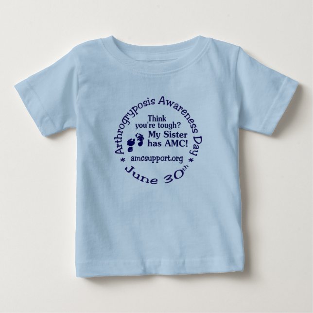 T-shirt Crianças de Consciência AMC Tee *Irmã* (Frente)