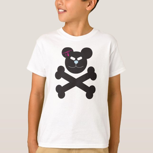 T-shirt Crianças de Urso Spookey (Frente)