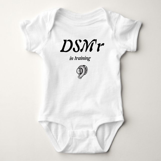 T-shirt crianças DSM'r no treinamento (Frente)