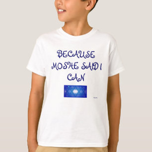 T-shirt CRIANÇAS excelentes NÃO CAMINHAM PARA HANUKKAH