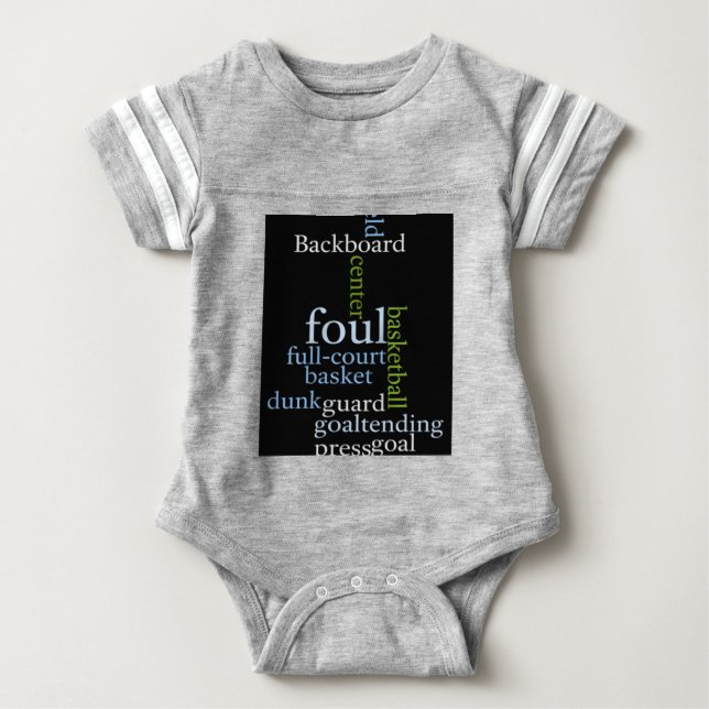 T-shirt Crianças Vestir basquetebol Bebê (Frente)