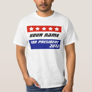 T-shirt Criar sua própria mercadoria política patriótic