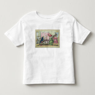 T-shirt Cribbage, publicado por Thomas McLean, Londres