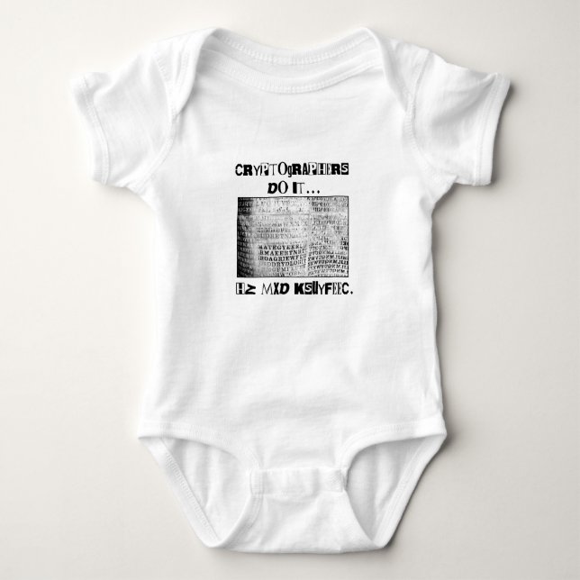 T-shirt Criptógrafos Fazem... HZ MXD KSUYFEEC (Frente)