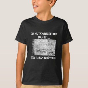 T-shirt Criptógrafos Fazem... HZ MXD KSUYFEEC