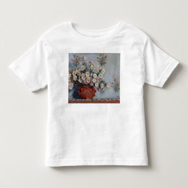 T-shirt Crisântemos de Claude Monet |, 1878 (Frente)