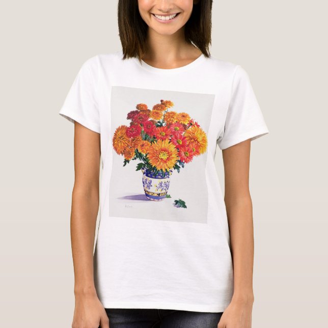 T-shirt Crisântemos de outubro (Frente)