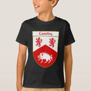 T-shirt Crista da brasão/família de Cassidy