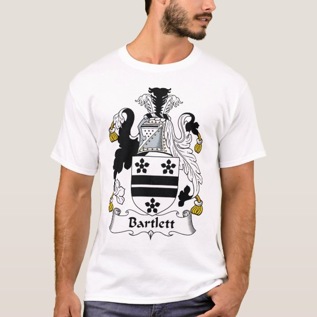 T-shirt Crista da família de Bartlett (Frente)