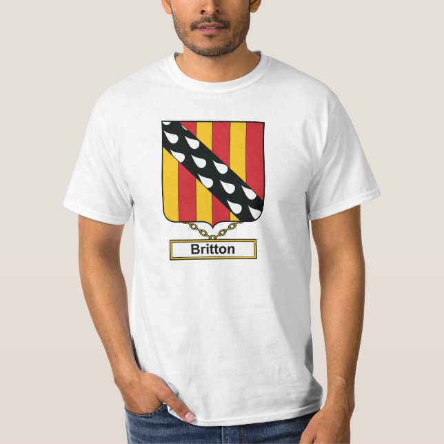 T-shirt Crista da família de Britton (Frente)