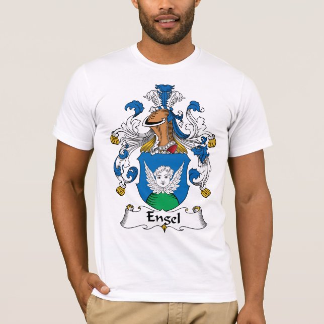 T-shirt Crista da família de Engel (Frente)