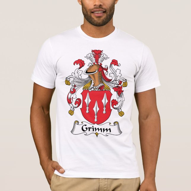 T-shirt Crista da família de Grimm (Frente)