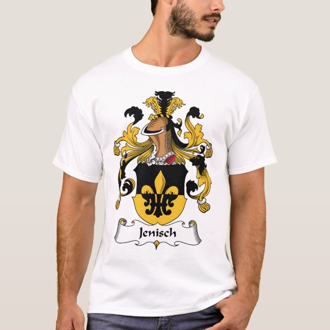 T-shirt Crista da família de Jenisch (Frente)