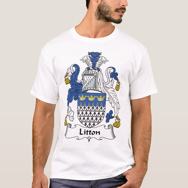 T-shirt Crista da família de Litton (Frente)