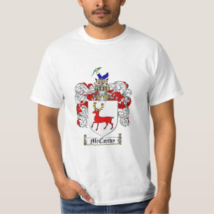 T-shirt Crista da família de Mccarthy - brasão de Mccart