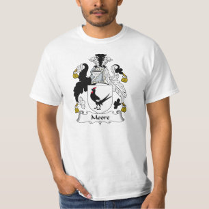 T-shirt Crista da família de Moore