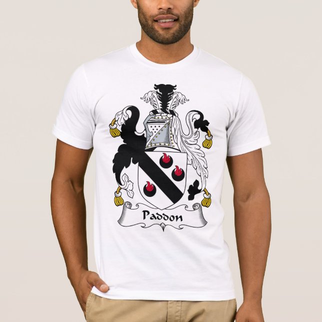 T-shirt Crista da família de Paddon (Frente)