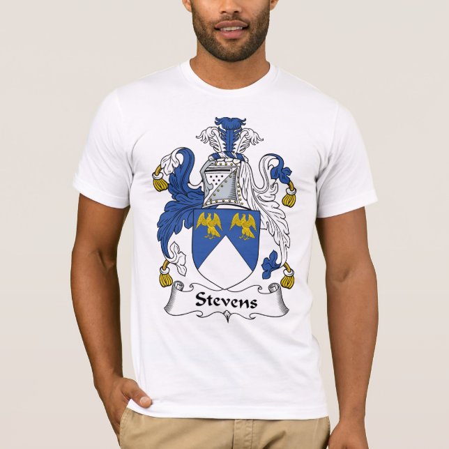 T-shirt Crista da família de Stevens (Frente)
