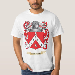 T-shirt Crista da família de Telford (brasão)