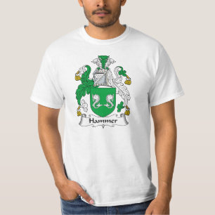 T-shirt Crista da família do martelo