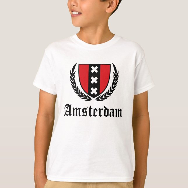 T-shirt Crista de Amsterdã (Frente)