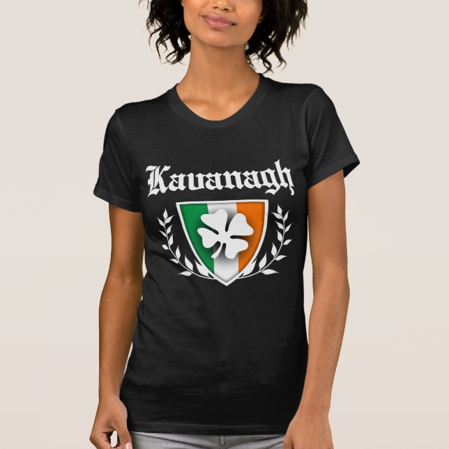 T-shirt Crista do trevo de Kavanagh (Frente)