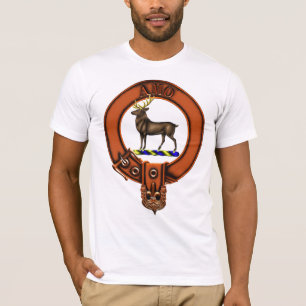 T-shirt Crista e Targe da família de Scott do clã