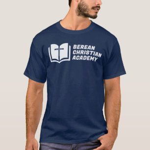 T-shirt cristão da academia de Berean